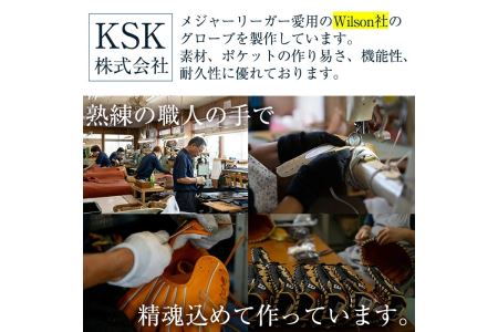 ＼メジャーリーガーも愛用するWilson社グローブ！／＜軟式・外野手用DUAL＞日本製野球グローブ Wilson軟式オーダーグローブ(1個) 阿久根市 特産品 デュアル スポーツ グラブ 袋付 箱入り
