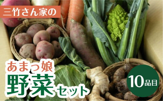 あまっ娘野菜セット（プレミアム） 10品目詰合せ