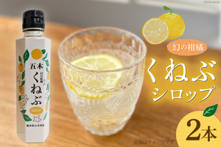 くねぶ シロップ 2本 セット [子守唄の里五木 熊本県 五木村 51120338]