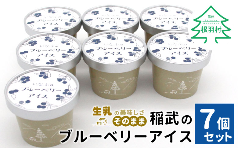農薬・除草剤不使用！30品種をブレンドした ブルーベリー アイス(80ml)×7個入り