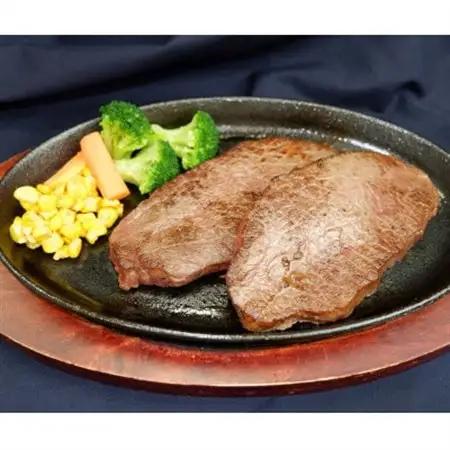 GI認証　くまもとあか牛クリミステーキ　150g×3枚(益城町)【配送不可地域：離島】【1461223】