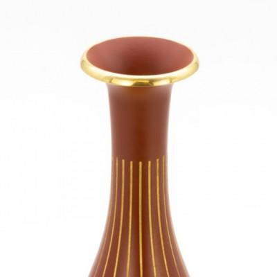 ふるさと納税 高岡市 【高岡銅器】Flower Vase RAPPA SLIM (Red) |  | 01