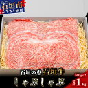【ふるさと納税】【産地直送】石垣の恵 石垣牛 しゃぶしゃぶ 1kg【日本最南端の黒毛和牛】KB-97