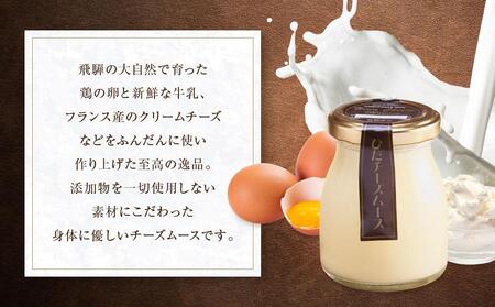 Hida Cheese Mousse(ひだチーズムース) 6本入 チーズ JS006
