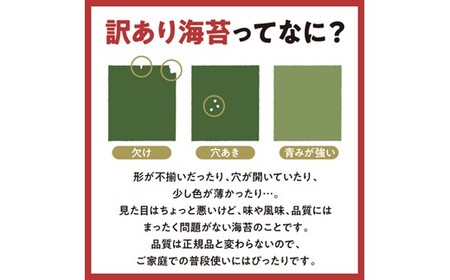 AA313.訳あり.有明海産.焼き海苔（2切10枚×10袋・合計100枚分）【福岡有明のり】