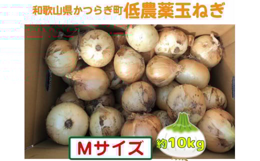 農家さん直送！低農薬玉ねぎＭサイズ約１０ｋｇ【４月中旬～７月中旬発送予定】