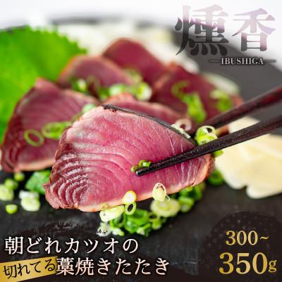 ふるさと納税 須崎市 厳選 朝獲れ 切れてるカツオタタキセット 300g〜350g タレ付き 冷凍