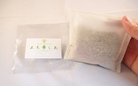 No.057 国産よもぎ使用＊よもじお＊お風呂用パック（シンプル）