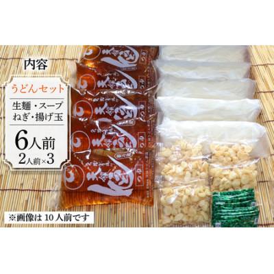 ふるさと納税 日向市 天領うどん(つゆねぎ揚げ玉付き) 6人前 |  | 01