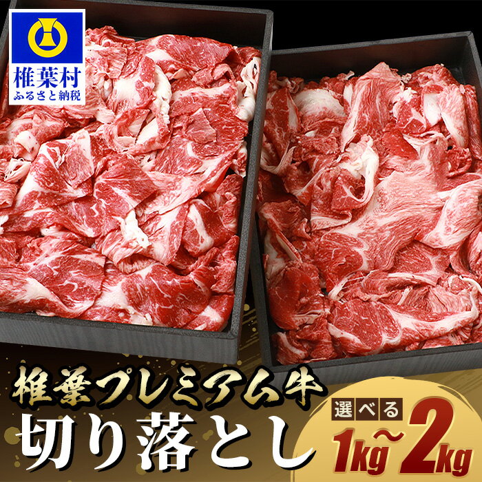 【ふるさと納税】宮崎県産 椎葉プレミアム牛 切り落とし【1kg】【2kg】｜送料無料 牛 肉 人気 黒毛和牛 和牛 国産牛 国産 ブランド牛 A5等級 切り落とし お中元 お歳暮 贈り物 ギフト プレゼント BBQ キャンプ 焼き肉 すき焼き スキヤキ すきやき 炒め物 牛丼 しゃぶしゃぶ｜