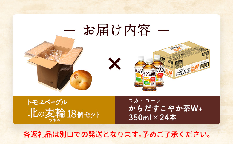 からだすこやか茶W+350ml×24本と北の麦輪18個セット【C99024】_イメージ5