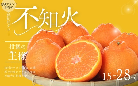高級ブランド田村の完熟紀州デコ(不知火)　※2026年2月下旬頃～3月中旬頃に順次発送予定(お届け日指定不可)/ みかん 果物 フルーツ 不知火 しらぬい デコポン 【uot731】