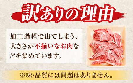 【訳あり】佐賀牛 焼肉用 切り落とし 1kg /有限会社片岡精肉店 [41AEAC001]