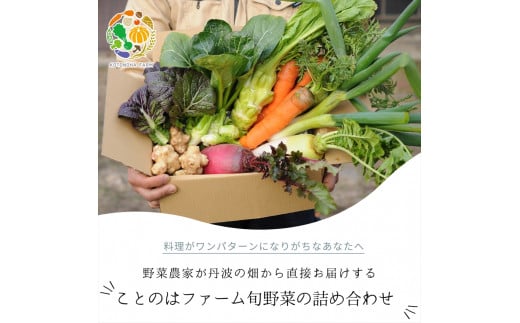 ことのはファーム旬野菜の詰め合わせ