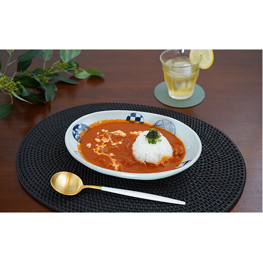 有田焼 染付丸地紋楕円ボール 青雅堂 食器 器 うつわ 陶磁器 皿 ギフト 贈答 35000円 3.5万円 A35-449