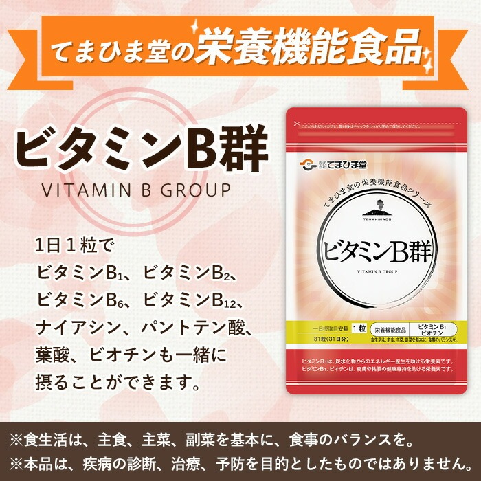 No.1298-B ＜定期便・全6回(隔月)＞活力セット(てまひま にんにく卵黄・ビタミンB群/各2袋×6回 計24袋) 鹿児島 日置市 ニンニク 健康食品 栄養 カプセル 安全安心【てまひま堂】