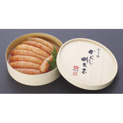 ふるさと納税 伊万里市 一本物!高級!樽入り無着色辛子明太子400g(伊万里市)