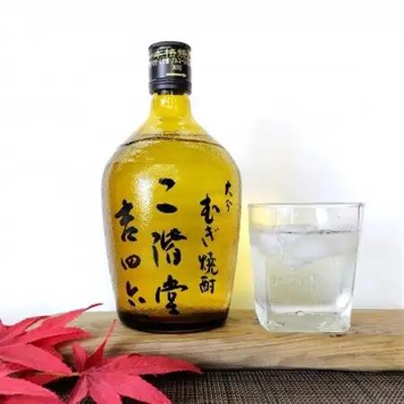 【毎月定期便】大分むぎ焼酎　二階堂吉四六瓶25度(720ml)8本セット全6回_大分むぎ焼酎 二階堂 麦焼酎 焼酎 酒 酒セット 焼酎セット  まとめ買い 酒の定期便_【4055412】
