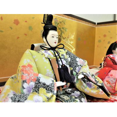 ふるさと納税 小野市 雛人形　京八番「流水桜」オリジナル金襴敷　No.8-806-S |  | 01
