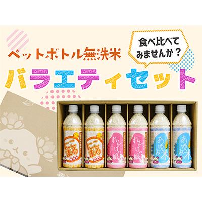 ふるさと納税 交野市 JA北河内ペットボトル米バラエティセット(交野市)