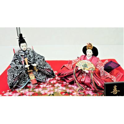 ふるさと納税 小野市 雛人形　京芥子親王「HENNA　TATOO」　刺繍毛氈敷　　　No.K-411 |  | 01