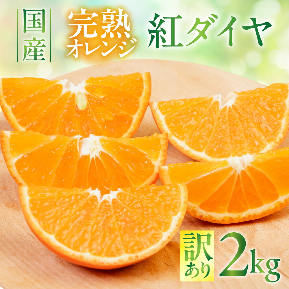 【ふるさと納税】《2026年産》こだわり蜜柑 紅ダイヤ 家庭用 バラ詰め 約2kg みかん 紅ダイヤ ミカン mikan 柑橘 柑橘類 フルーツ 果物 詰め合わせ 愛知県 豊橋市 マルカワ園芸