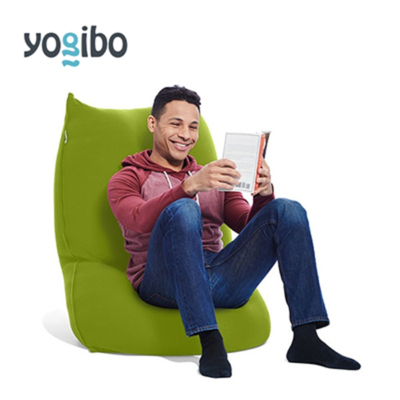 ビーズクッション ヨギボー ライト ライムグリーン Yogibo Lite 1人掛け スリム 軽量 コンパクト ローソファ 洗えるカバー 一人暮らし インテリア 快適 ギフト プレゼント おしゃれ 贈り物 結婚祝い 誕生日
