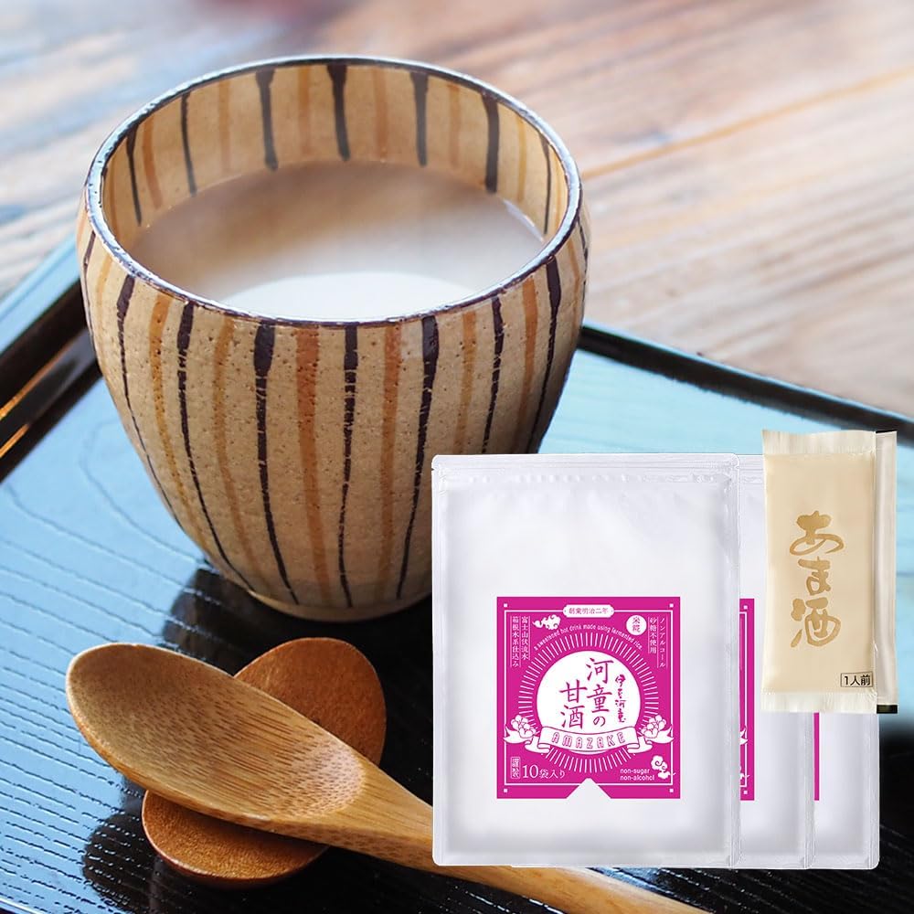 【ふるさと納税】河童の糀甘酒 55g30個入り こうじ 米麹 あま酒 あまざけ 濃縮甘酒 伊豆河童 ノンアルコール 砂糖無し 砂糖不使用 おいしい 飲む点滴 栄養満点 麹 アルコールゼロ 富士山系地下水