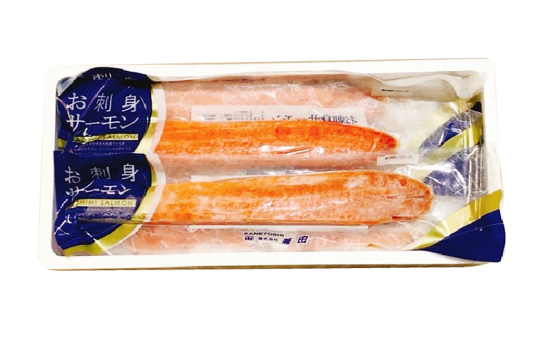 ＜12月14日決済分まで年内配送＞お刺身トラウトサーモン2～5本(計1kg)＆塩銀鮭切り身1切(約70g)×25P C-09045