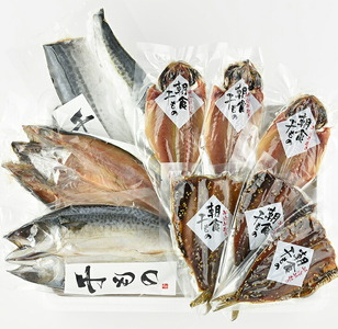 能登産 干物詰め合わせセット（さば・さしご・いわし・あじ）能登半島のいしる干しＩ−ＳＮ | 干物