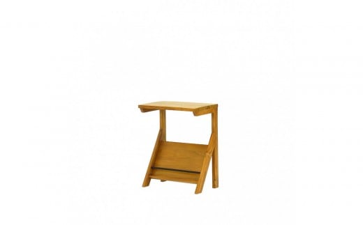 
            サイドテーブル 幅40.4cm 奥行き25.2cm 高さ50cm チーク無垢材
          