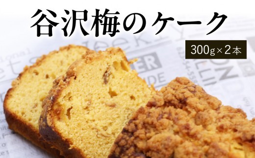 
                  谷沢梅のケーク 2本セット 洋菓子 お菓子 焼き菓子 焼菓子 ケーキ スイーツ デザート おやつ 山形 ブールシャンティー　018-G-BK025
                