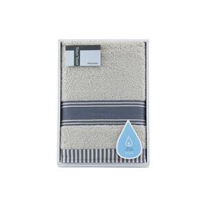 【ギフト包装対応】【グレー】ホットマン1秒タオル　大判バスタオルギフト ／ 高い吸水性 上質 綿100％ 埼玉県