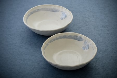 真葉手 焼物 能登 サラダボウル 小 2個 サラダボウル