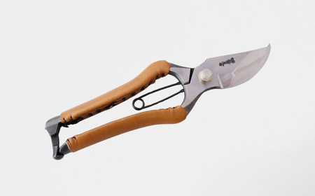 剪定鋏 225mm 本革 T-34C 園芸 庭仕事 ガーデニング 園芸用品 燕三条製 [外山刃物] 【037S040】