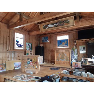 ふるさと納税 つがる市 青森ひば絵 写真A3サイズ 1枚 額入り 津軽 [0240] |  | 03