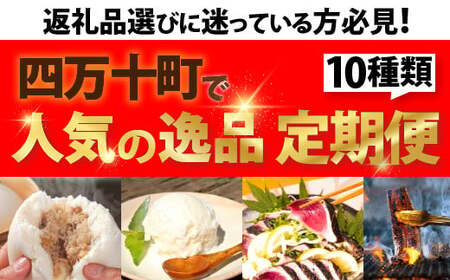 四万十町の特産品10回お届け！「金」コース 【2025年1月から】 定期便 頒布会 季節の定期便 豪華 豚まん ロールケーキ オリエンタルリリー 四万十あめご ミルクアイス ウナギ 新米 仁井田米 味噌 カツオのタタキ ／Sgbn-03