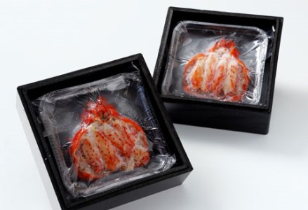 花咲がに甲羅盛り2個セット（化粧箱） ふるさと納税 かに F4F-0836