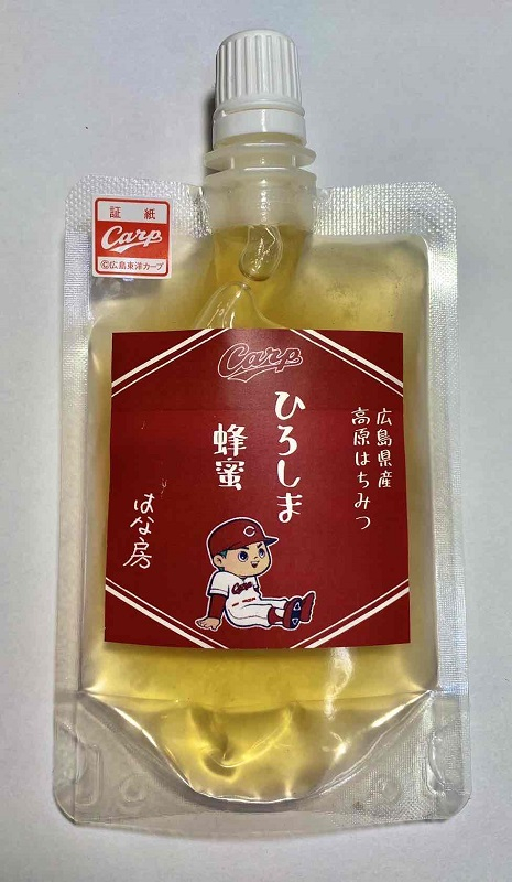 
            [№5895-0642]はちみつ 国産 広島カープはちみつ 75g  広島県安芸高田市産 蜂蜜 ハチミツ 広島 安芸高田市 広島カープ カープ 
          