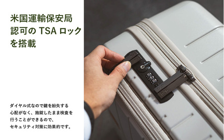 モナカ・コロコーロ（34）（BA126-BK） - 機内持込みに対応する34Lのスーツケース