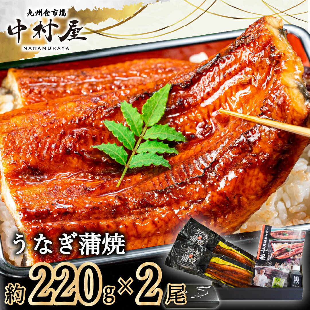 【ふるさと納税】伝統酵母　うなぎの蒲焼　千栗　220g×2(FM069)