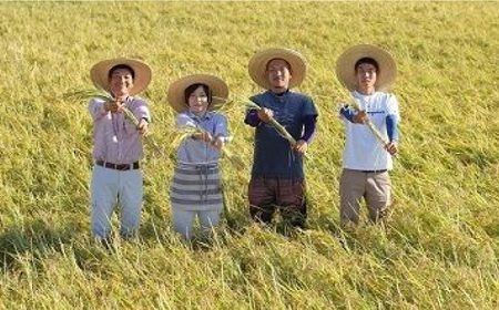 【全5回定期便】令和7年産 栽培期間中、農薬不使用「さがびより」精米 計13.5kg（2.7kg×1袋×5回） / 佐賀県 / 光吉農産 [41AACV005]