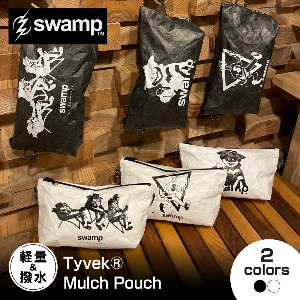 【ふるさと納税】【選べるカラー】【2色展開オリジナルポーチ】Tyvek Mulch Pouch サコッシュ ポーチ キャンプ 人気 アウトドア 旅行 フェス 登山 ソロキャンプ 島根県雲南市/swamp[AIDX003]