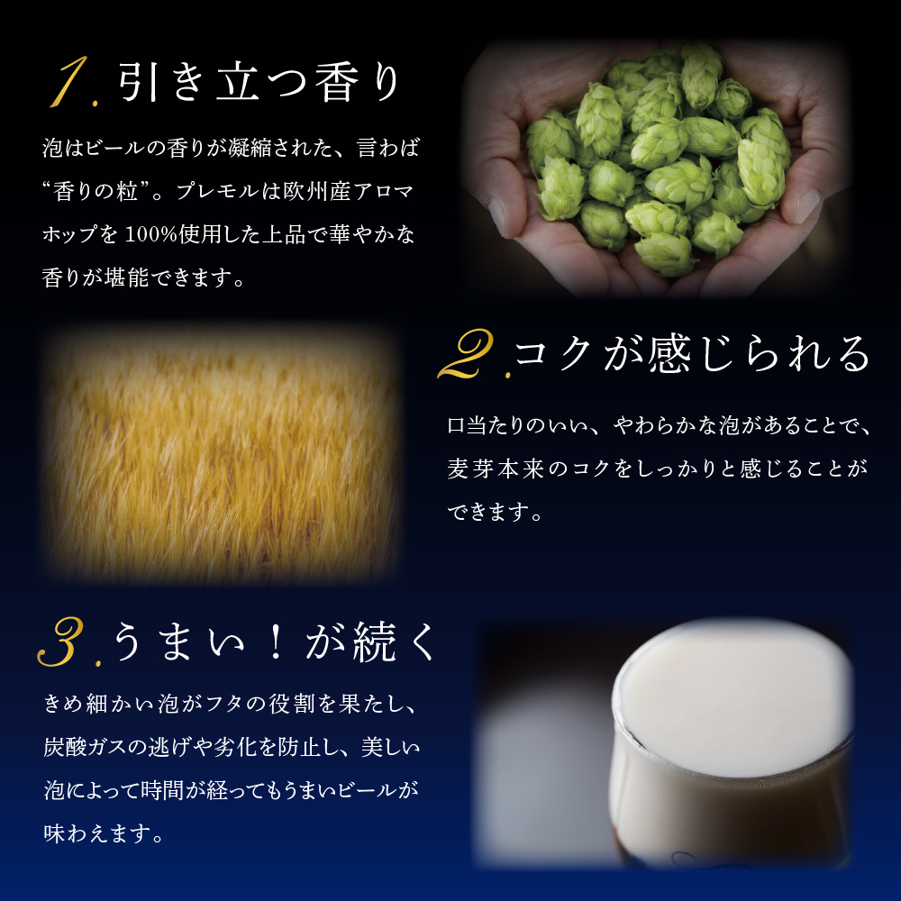 【2ヵ月定期便】ビール ザ・プレミアムモルツ 【神泡】 プレモル 350ml × 24本 2ヶ月コース(計2箱) ch016-001-1r_イメージ3