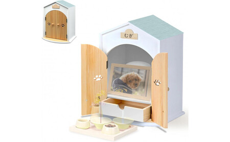 AngelHouse天使のおうち型仏壇　ブルーグリーン