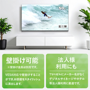 液晶テレビ 50V型 ハイビジョンTV テレビ