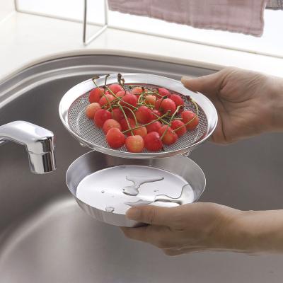 ふるさと納税 三条市 [家事問屋] 盆ザル・まる型トレー16 キッチンツール キッチン用品 燕三条製 【011S188】 |  | 01