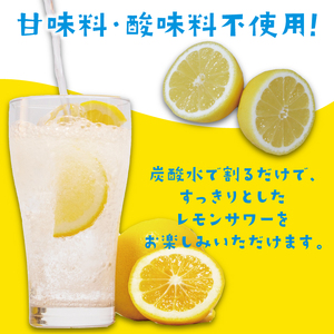 すっきりレモンサワーの素 1000ml 6本 サワー