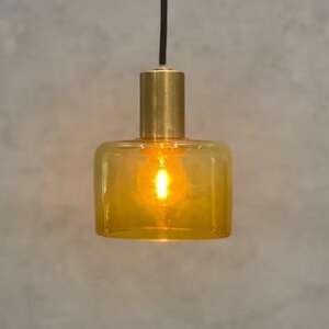 glass studio三日月とCTSH LIGHT.のコラボ製品【三日月:アンバー E17】【1441678】