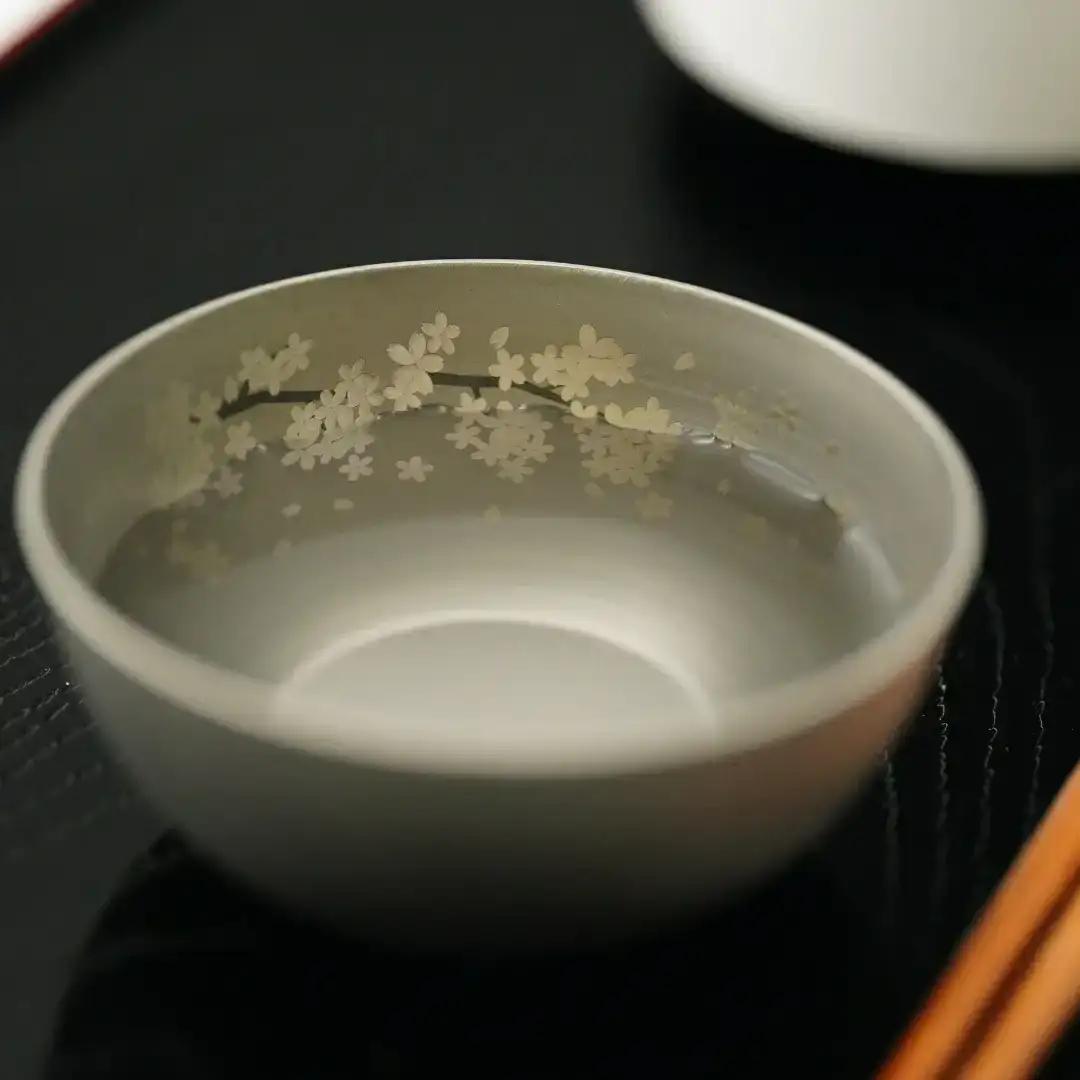 純チタン製お猪口 裕・春(桜) ぐいのみ 燕三条 お猪口